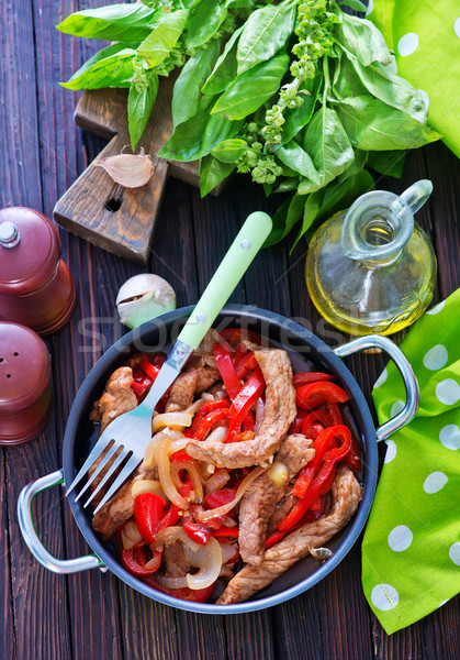 fried meat Stock photo © tycoon