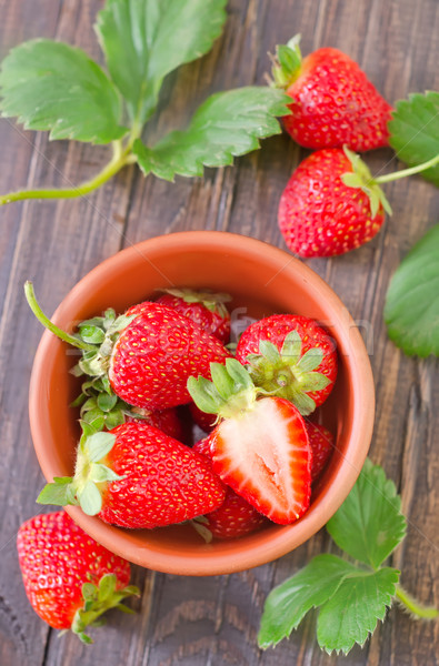 strawberry Stock photo © tycoon