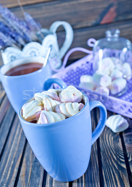 [[stock_photo]]: Boire · hiver · lait · tasse · chaud · dessert