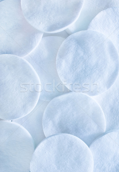 棉花 磁盤 身體 醫藥 藍色 浴室 商業照片 © tycoon
