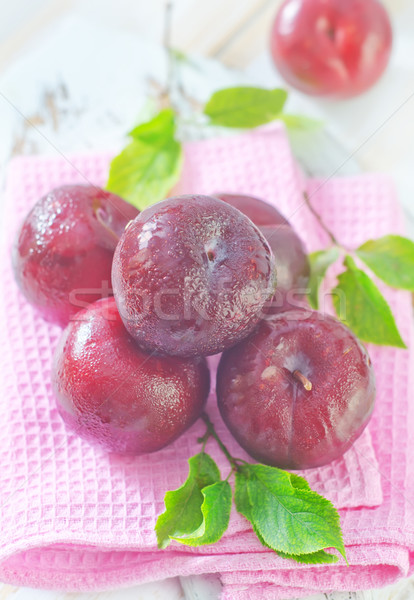 plums Stock photo © tycoon