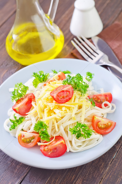 Pâtes fromages tomate alimentaire santé oeufs [[stock_photo]] © tycoon