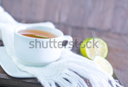 Stock photo: fresh tea