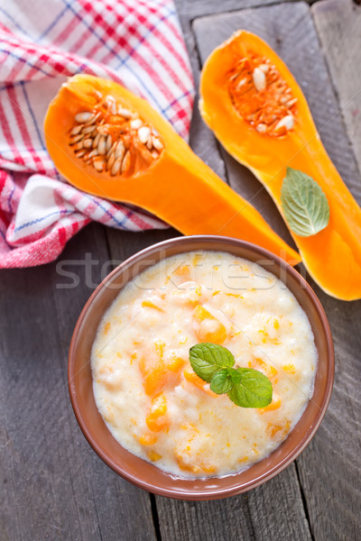 pumpkin porridge Stock photo © tycoon