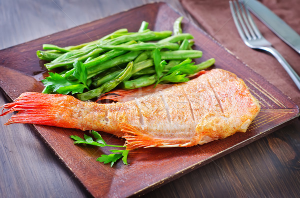 fried fish Stock photo © tycoon