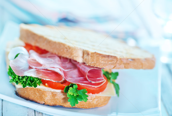 Stock photo: sandwich 