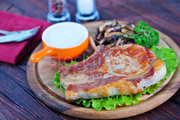 fried meat Stock photo © tycoon