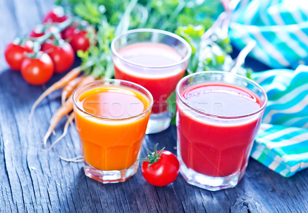 fresh vegetable juice Stock photo © tycoon