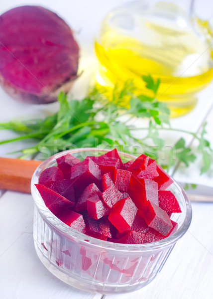 salad with beet Stock photo © tycoon