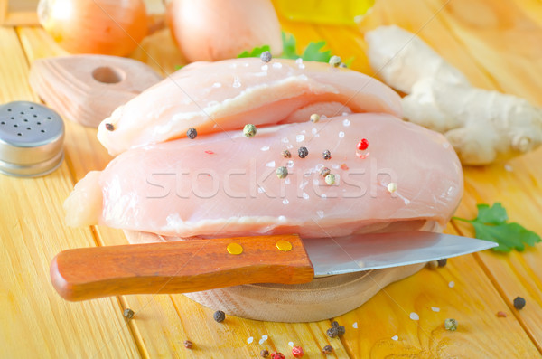 chicken fillet Stock photo © tycoon