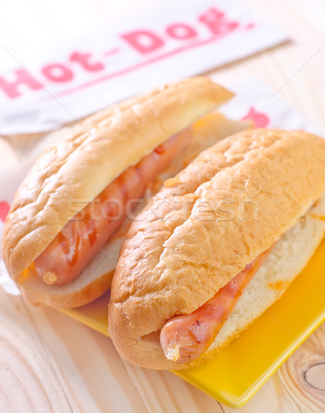 hot dogs Stock photo © tycoon