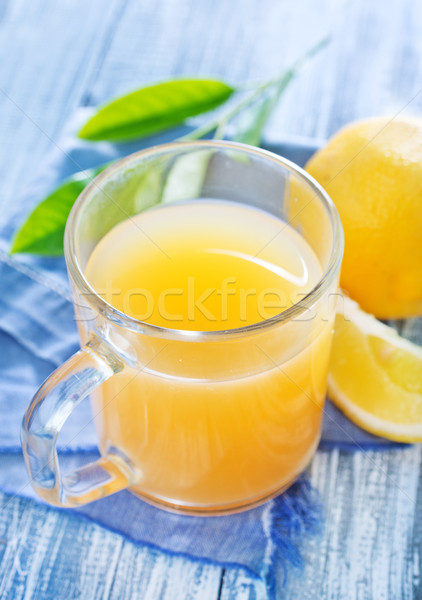 lemon juice Stock photo © tycoon