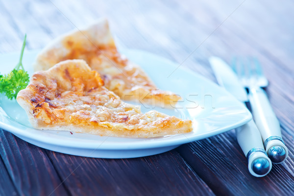 cheese pizza Stock photo © tycoon
