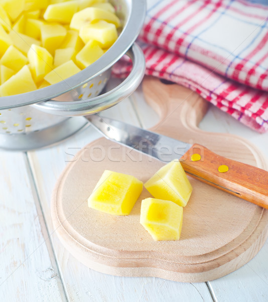 Stock photo: potato