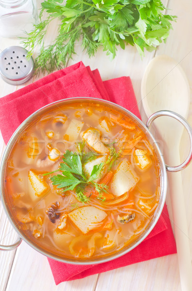 fresh soup Stock photo © tycoon