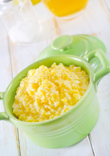 corn porridge Stock photo © tycoon