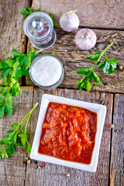 tomato sauce Stock photo © tycoon