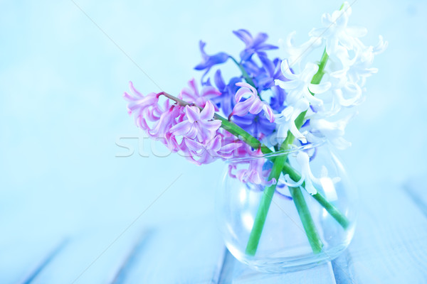 Foto stock: Flores · vaso · tabela · flor · natureza · fundo