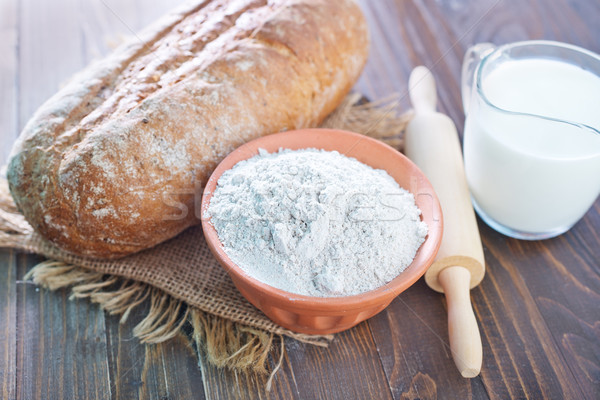 ingredients for dough Stock photo © tycoon