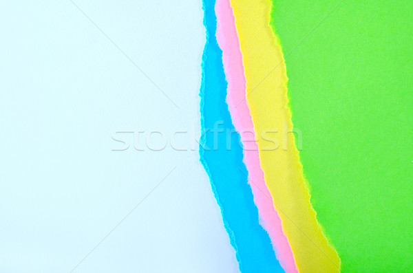 Stock photo: color paper