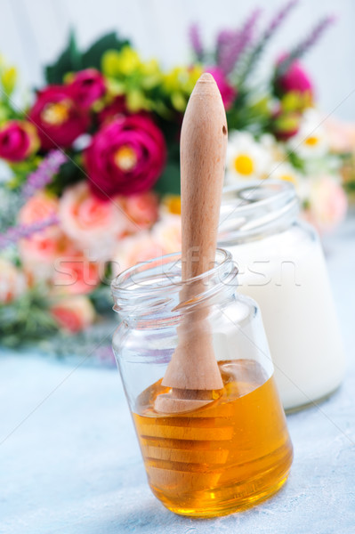 honey and milk Stock photo © tycoon
