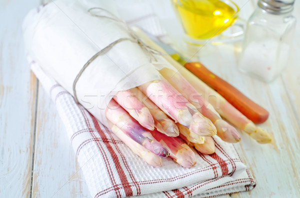 white asparagus Stock photo © tycoon
