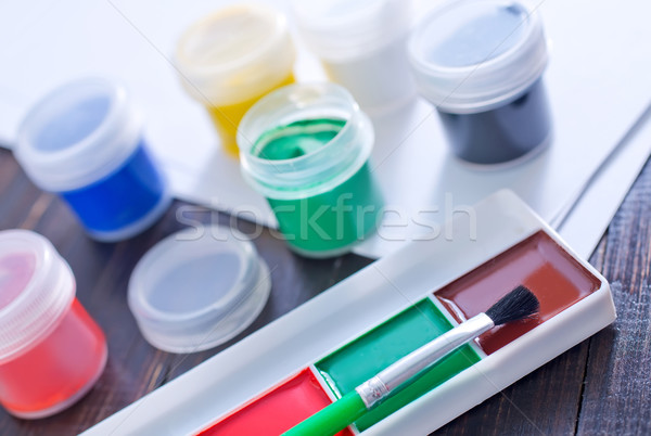 color paint Stock photo © tycoon