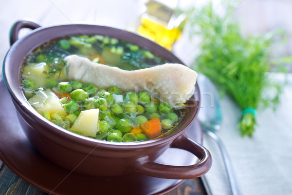 fresh soup Stock photo © tycoon