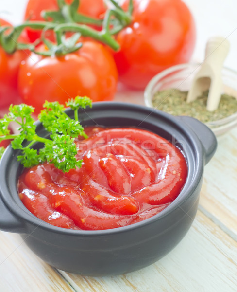 tomato sauce Stock photo © tycoon