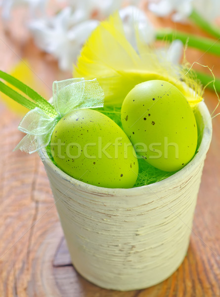 easter eggs Stock photo © tycoon