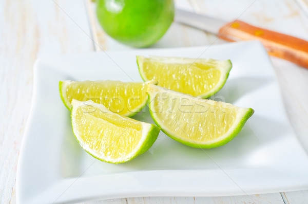 fresh lime Stock photo © tycoon