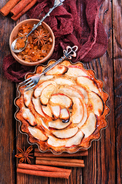 Stock photo: apple pie