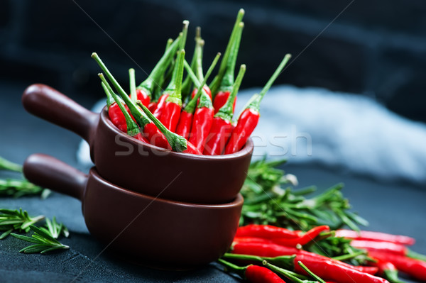 Chilli Stock photo © tycoon