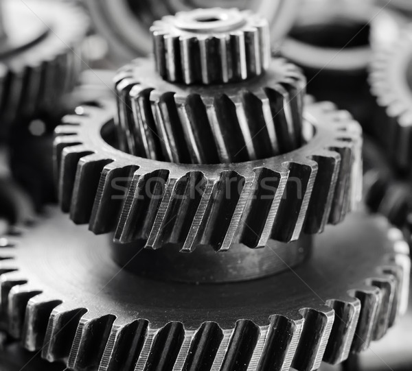metal gears Stock photo © tycoon