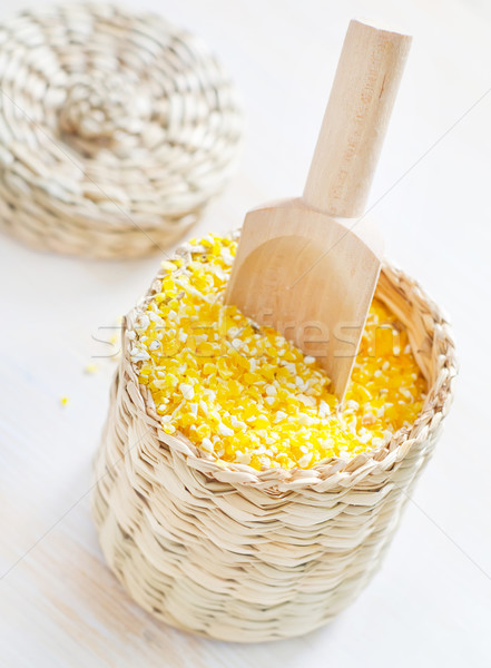 corn porridge Stock photo © tycoon