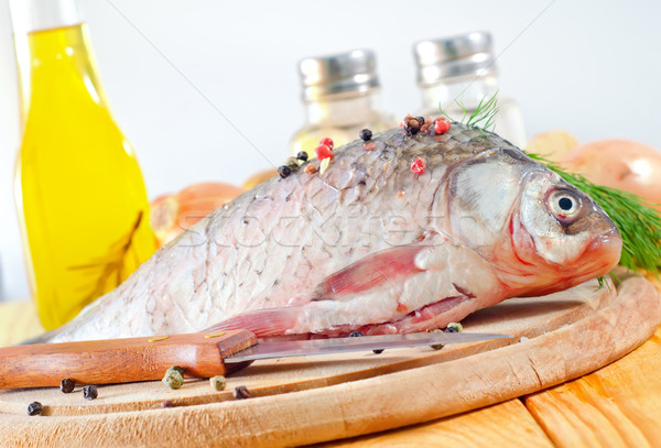 fresh carp Stock photo © tycoon