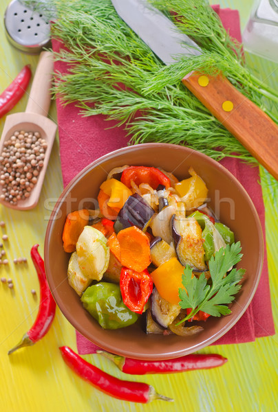 baked vegetables Stock photo © tycoon