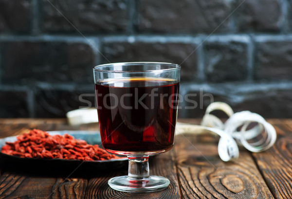 goji and drink Stock photo © tycoon