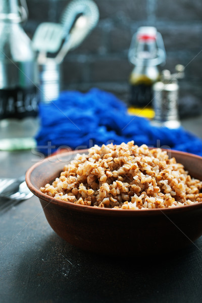 Stock photo: Buckwheat porridge