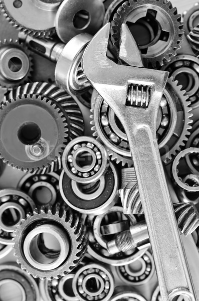 metal gears Stock photo © tycoon