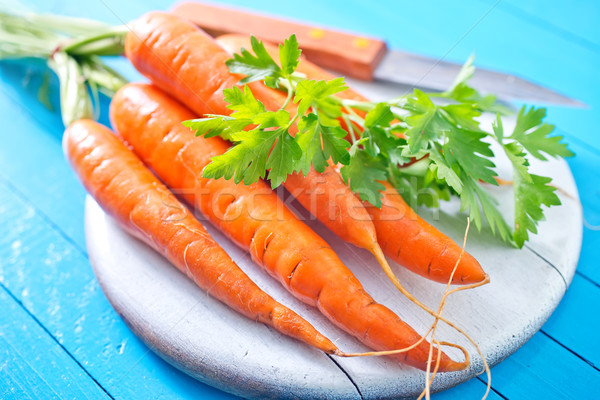 raw carrot Stock photo © tycoon