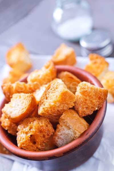 Keuken brood diner lunch soep vers Stockfoto © tycoon