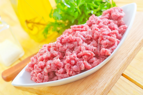 minced meat Stock photo © tycoon