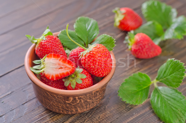 strawberry Stock photo © tycoon