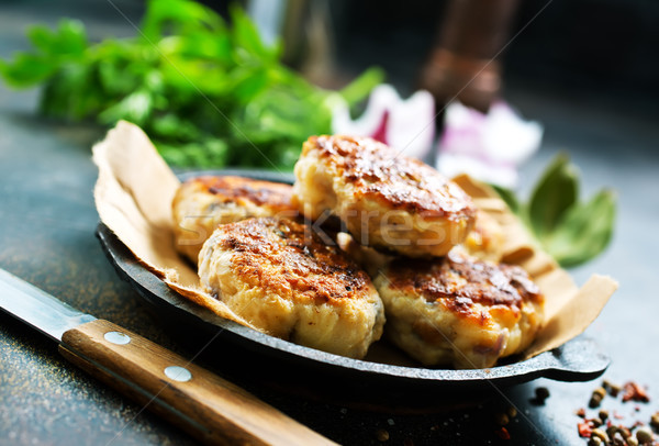 fried cutlets Stock photo © tycoon