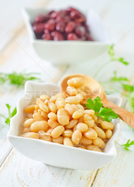 white bean Stock photo © tycoon