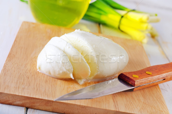 Fraîches mozzarella alimentaire groupe fromages [[stock_photo]] © tycoon