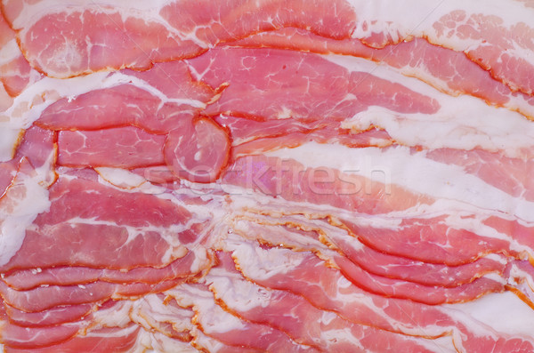 ベーコン 肉 朝食 脂肪 白 スタジオ ストックフォト © tycoon