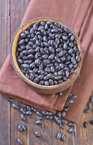 black beans Stock photo © tycoon