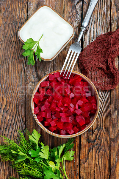 beet salad Stock photo © tycoon